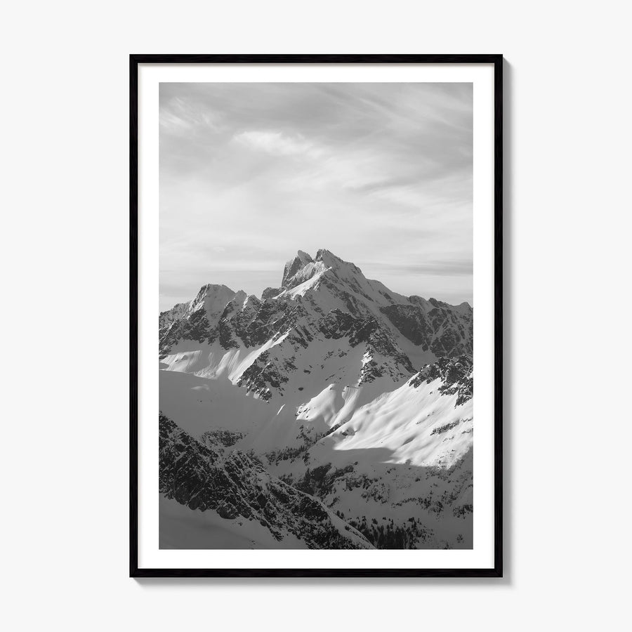 Canada Photo Poster, framed poster mockup, white border