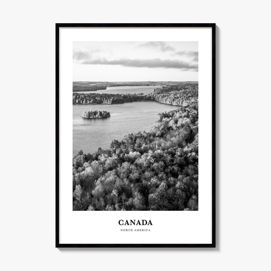 Canada Classic No 1 Poster, framed poster mockup