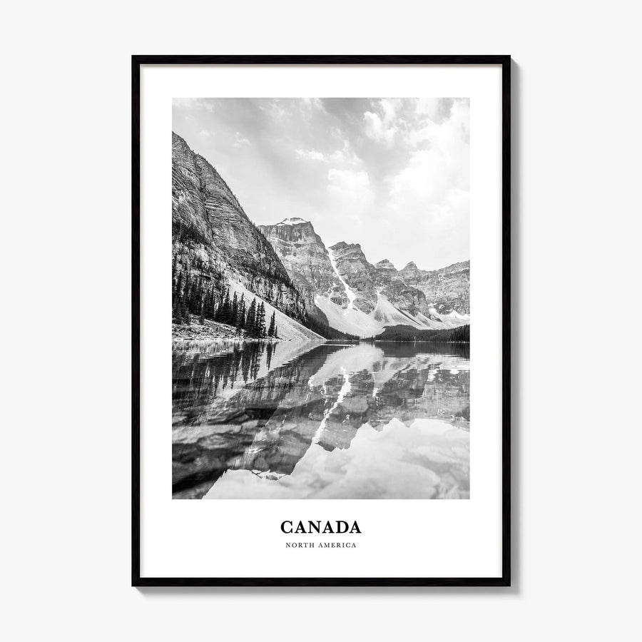 Canada Classic No 2 Poster, framed poster mockup