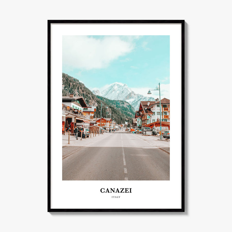 Canazei Classic Poster, framed poster mockup