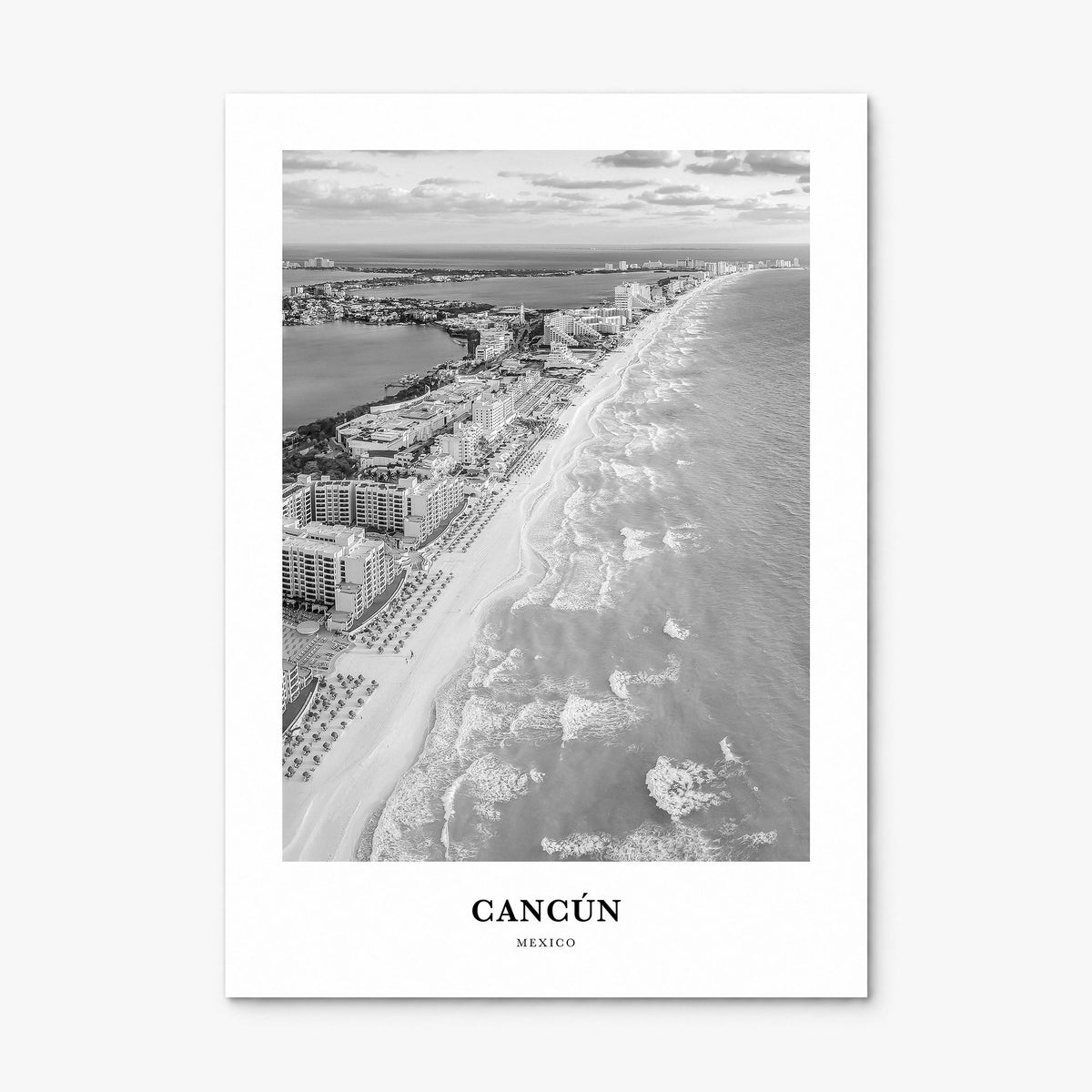 Cancún Classic Poster, print only (unframed)