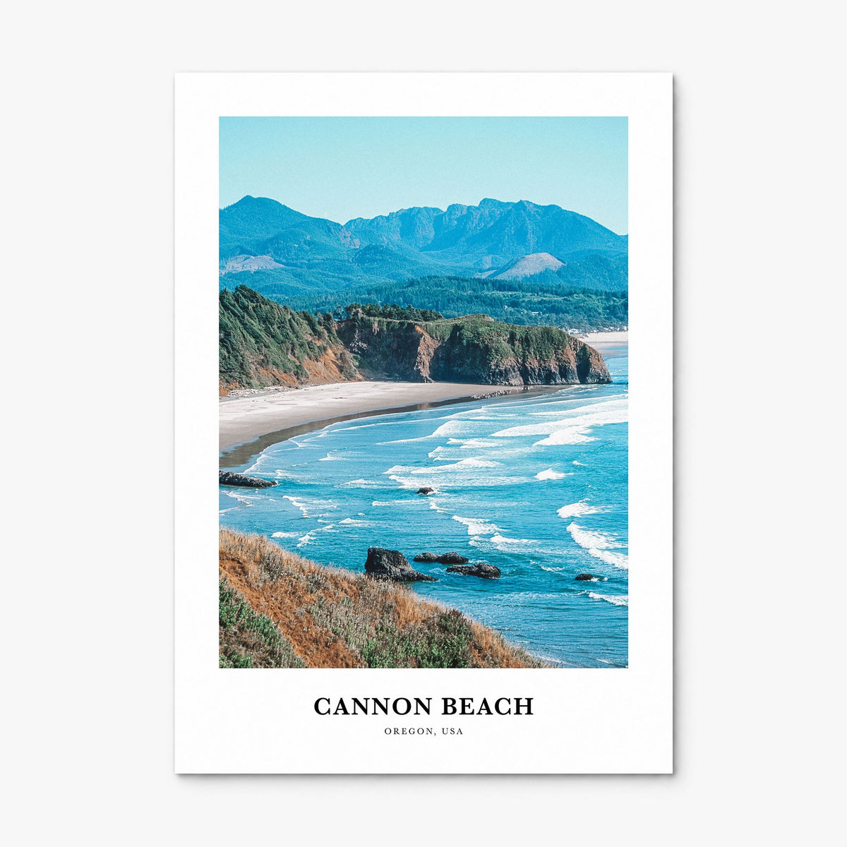 Cannon Beach Classic Poster, print only (unframed)
