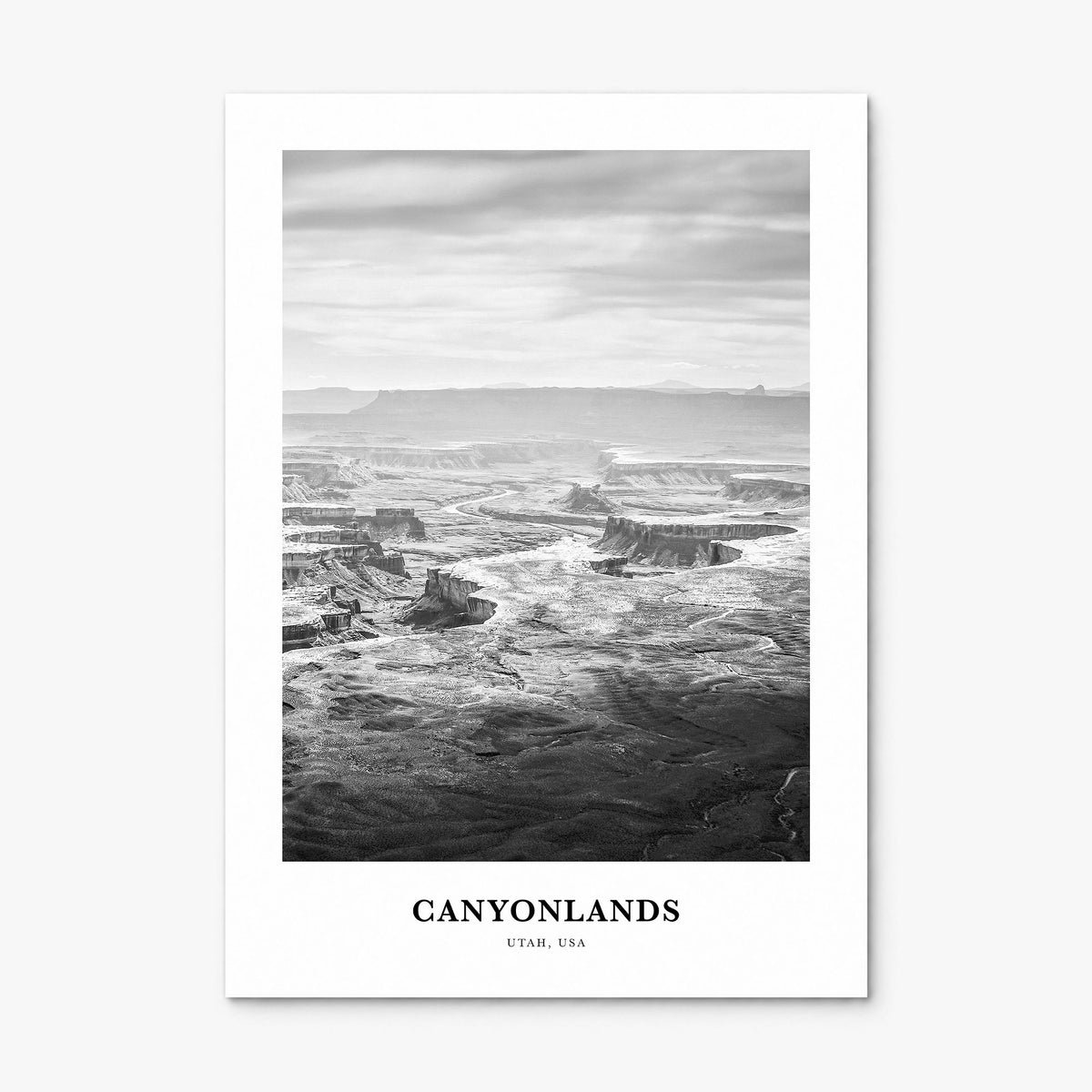 Canyonlands National Park Classic Poster, print only (unframed)