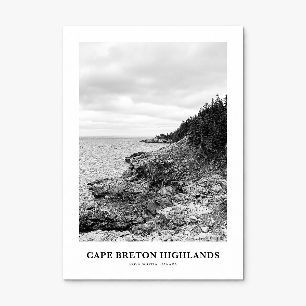 Cape Breton Highlands National Park Classic Poster, print only (unframed)