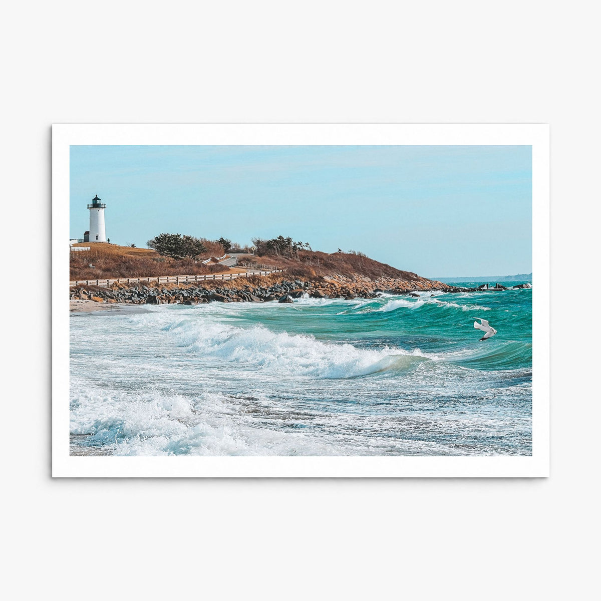 Cape Cod Photo Poster, print only (unframed), white border