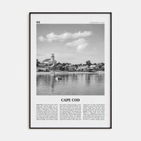 Cape Cod No 1 Poster None / 8x12 in Nbourhood Travel B&W Poster