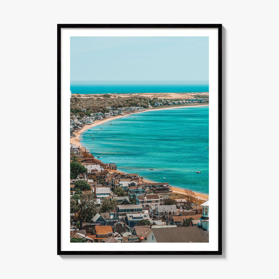 Cape Cod Photo No 1 Poster, framed poster mockup, white border