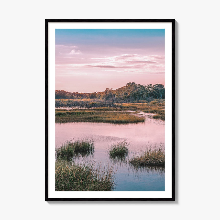 Cape Cod Photo No 2 Poster, framed poster mockup, white border