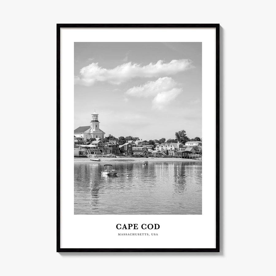 Cape Cod Classic No 2 Poster, framed poster mockup