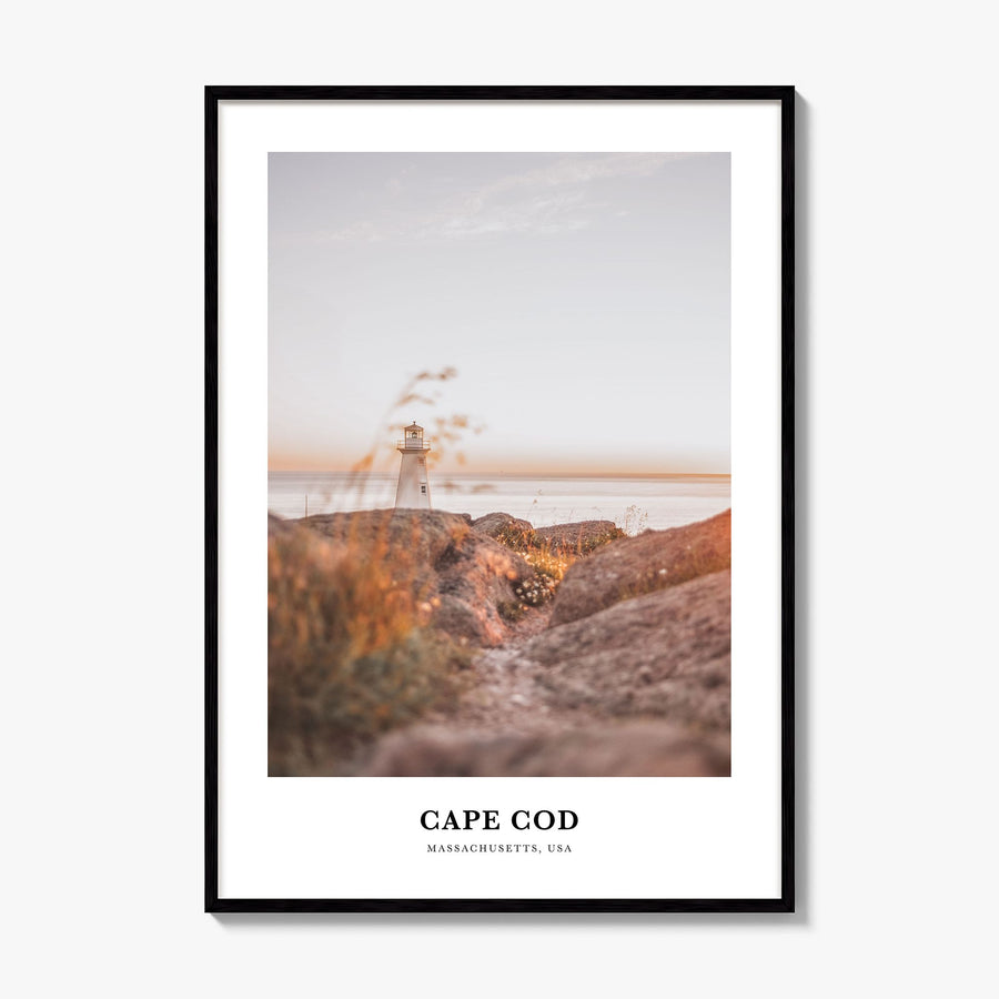 Cape Cod Classic No 1 Poster, framed poster mockup