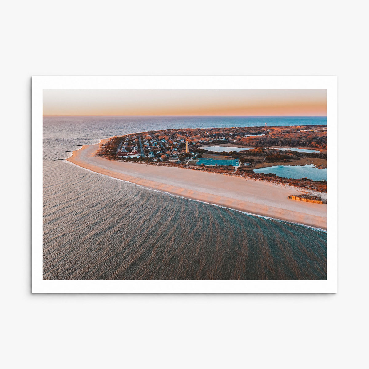 Cape May Photo Poster, print only (unframed), white border