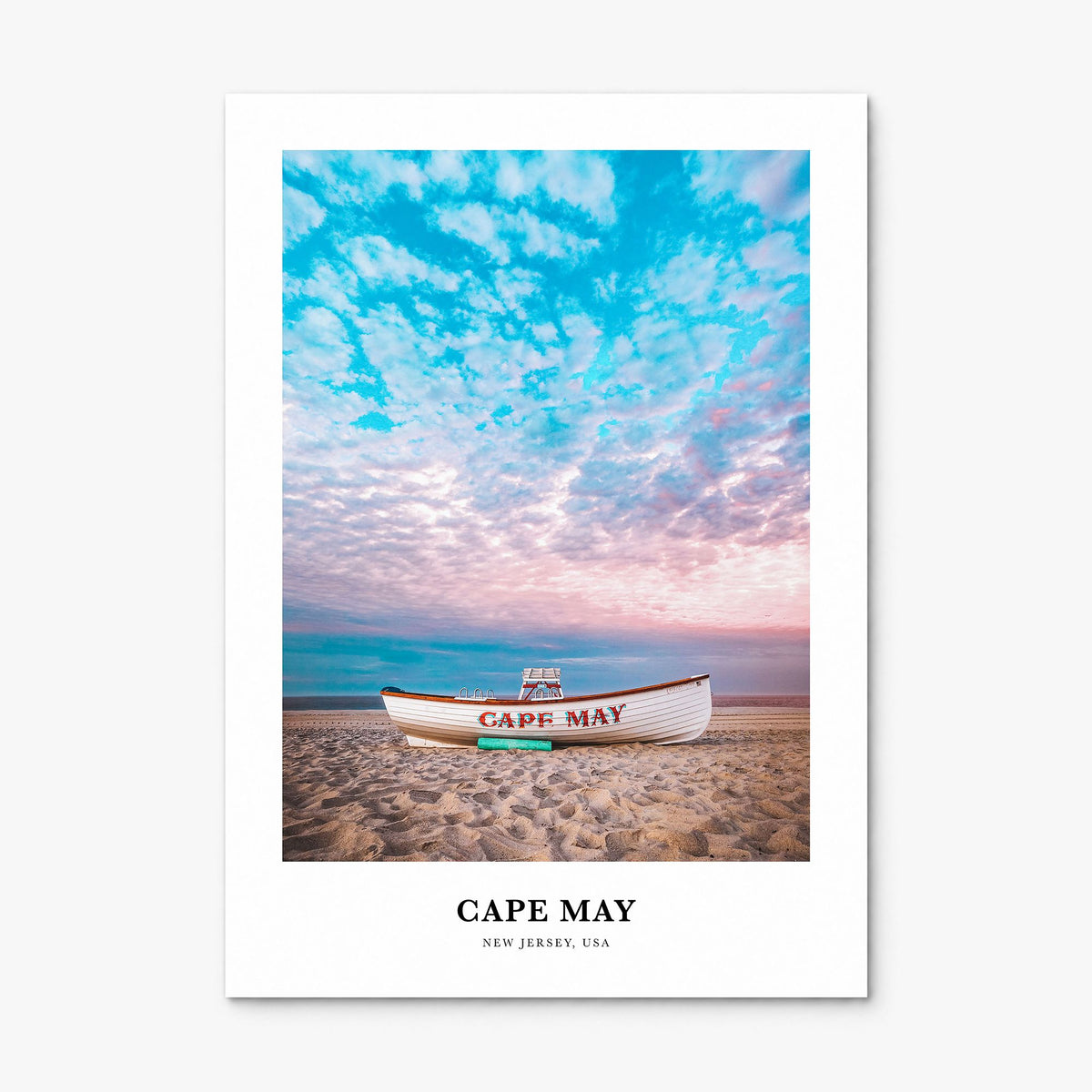 Cape May Classic Poster, print only (unframed)
