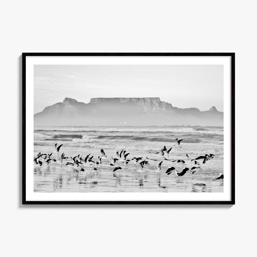 Cape Town Photo Poster, framed poster mockup, white border