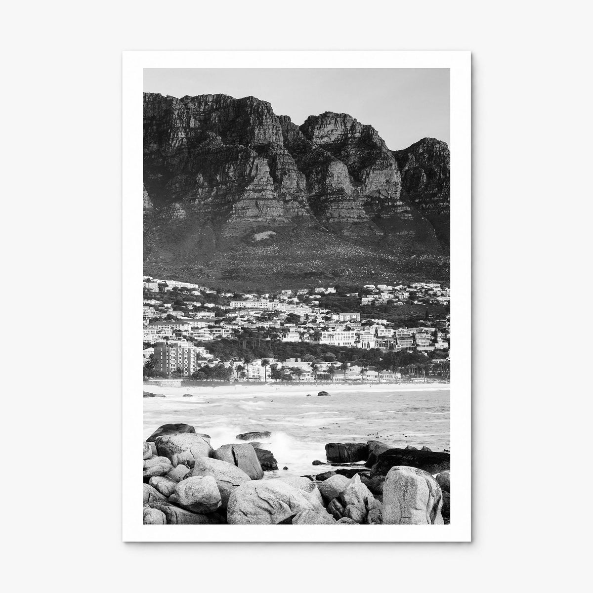 Cape Town Photo No 3 Poster, print only (unframed), white border