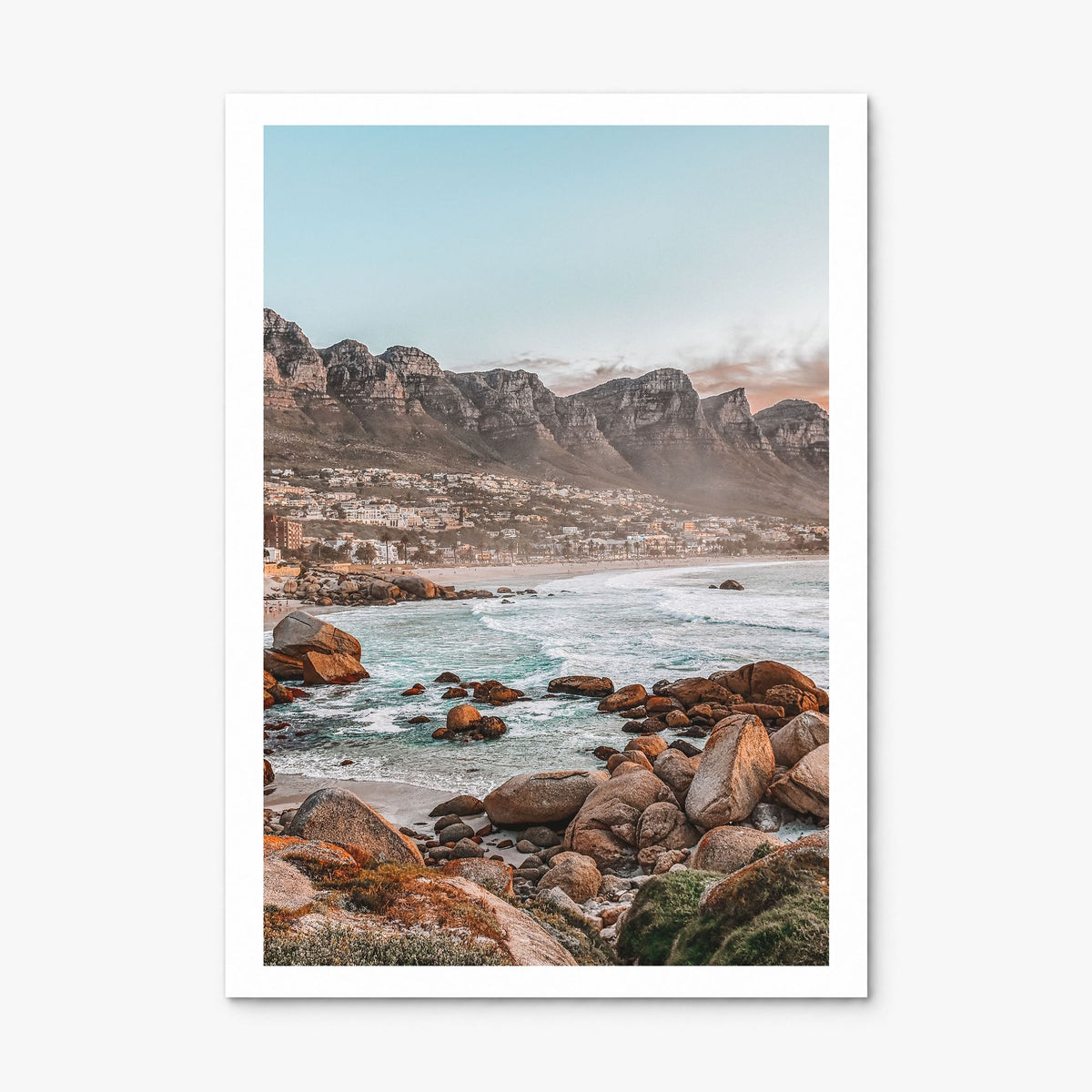 Cape Town Photo No 1 Poster, print only (unframed), white border