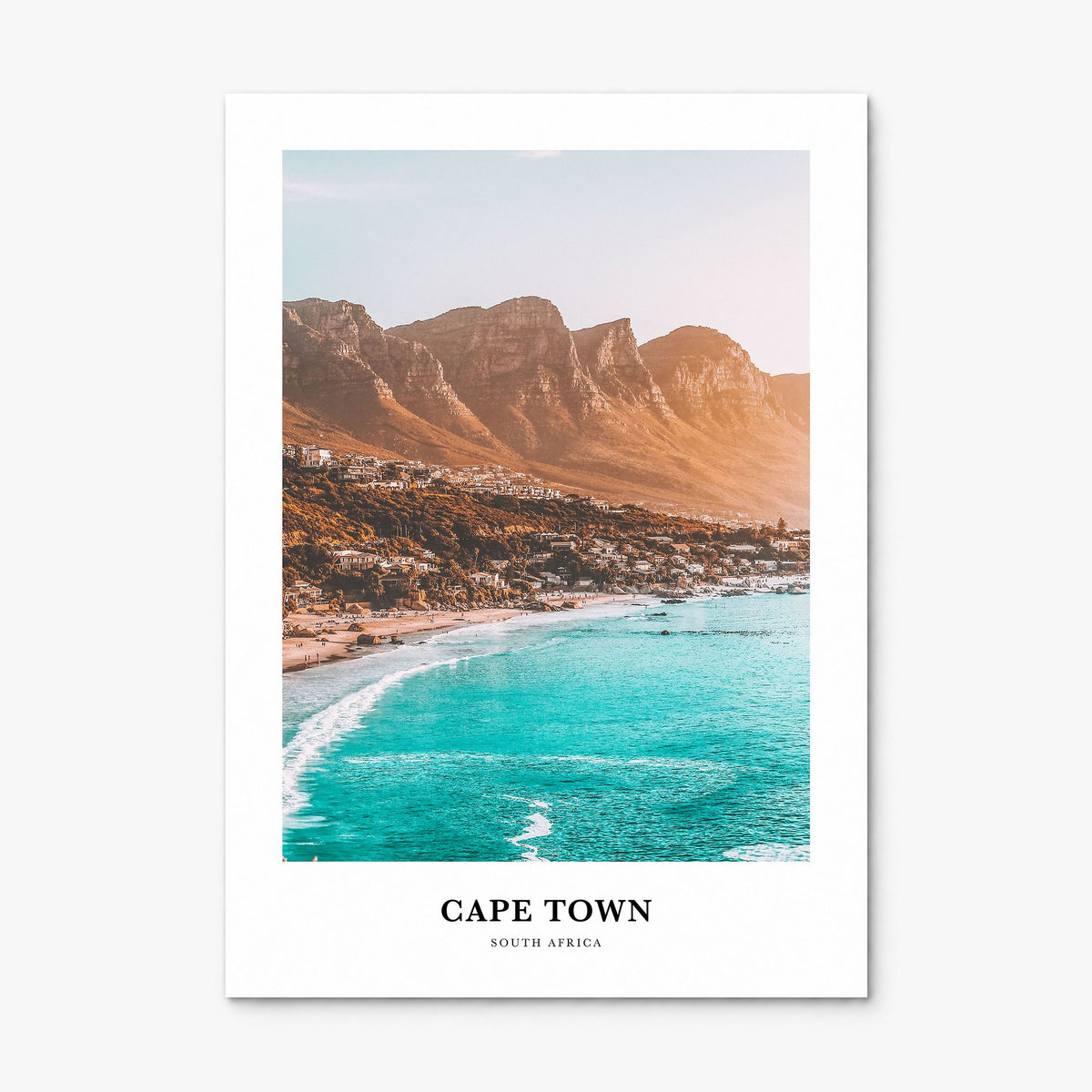 Cape Town Classic Poster, print only (unframed)
