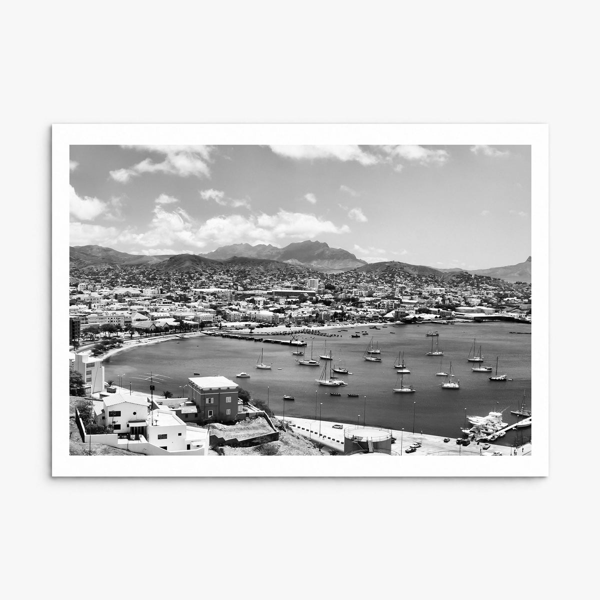 Cape Verde Photo Poster, print only (unframed), white border
