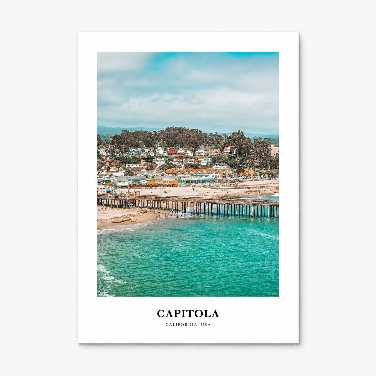Capitola Classic Poster, print only (unframed)