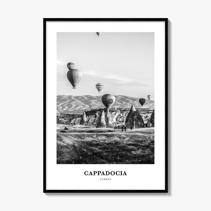Cappadocia Classic Poster, framed poster mockup