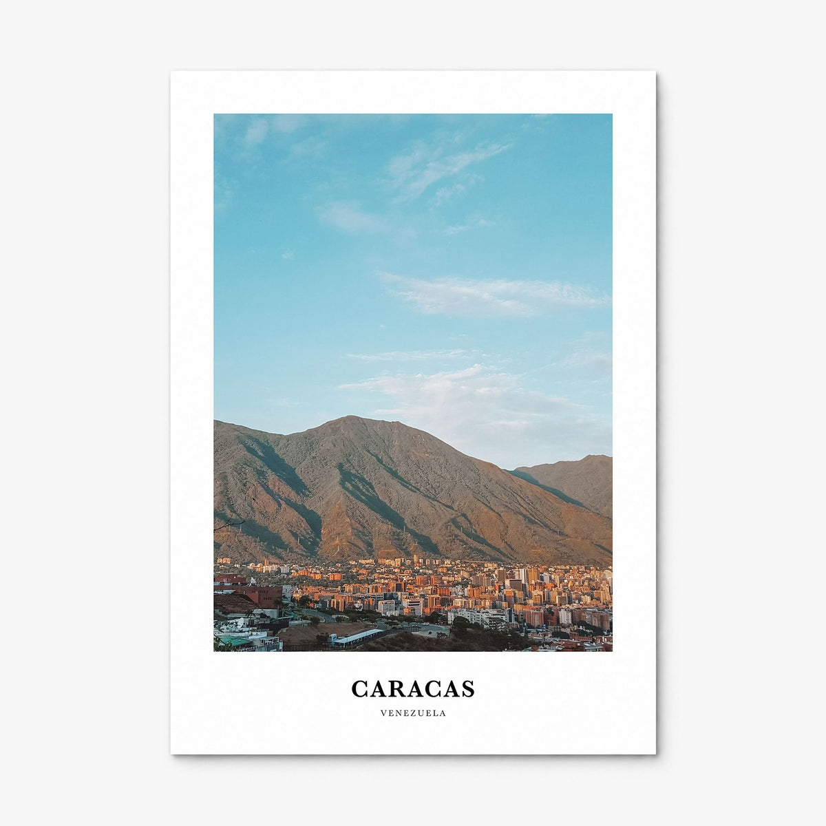 Caracas Classic No 1 Poster, print only (unframed)
