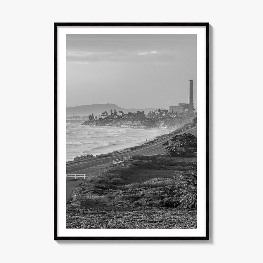 Carlsbad Photo No 1 Poster, framed poster mockup, white border
