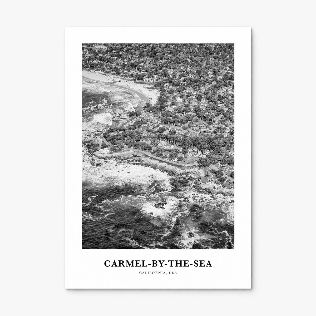 Carmel-by-the-Sea Classic Poster, print only (unframed)