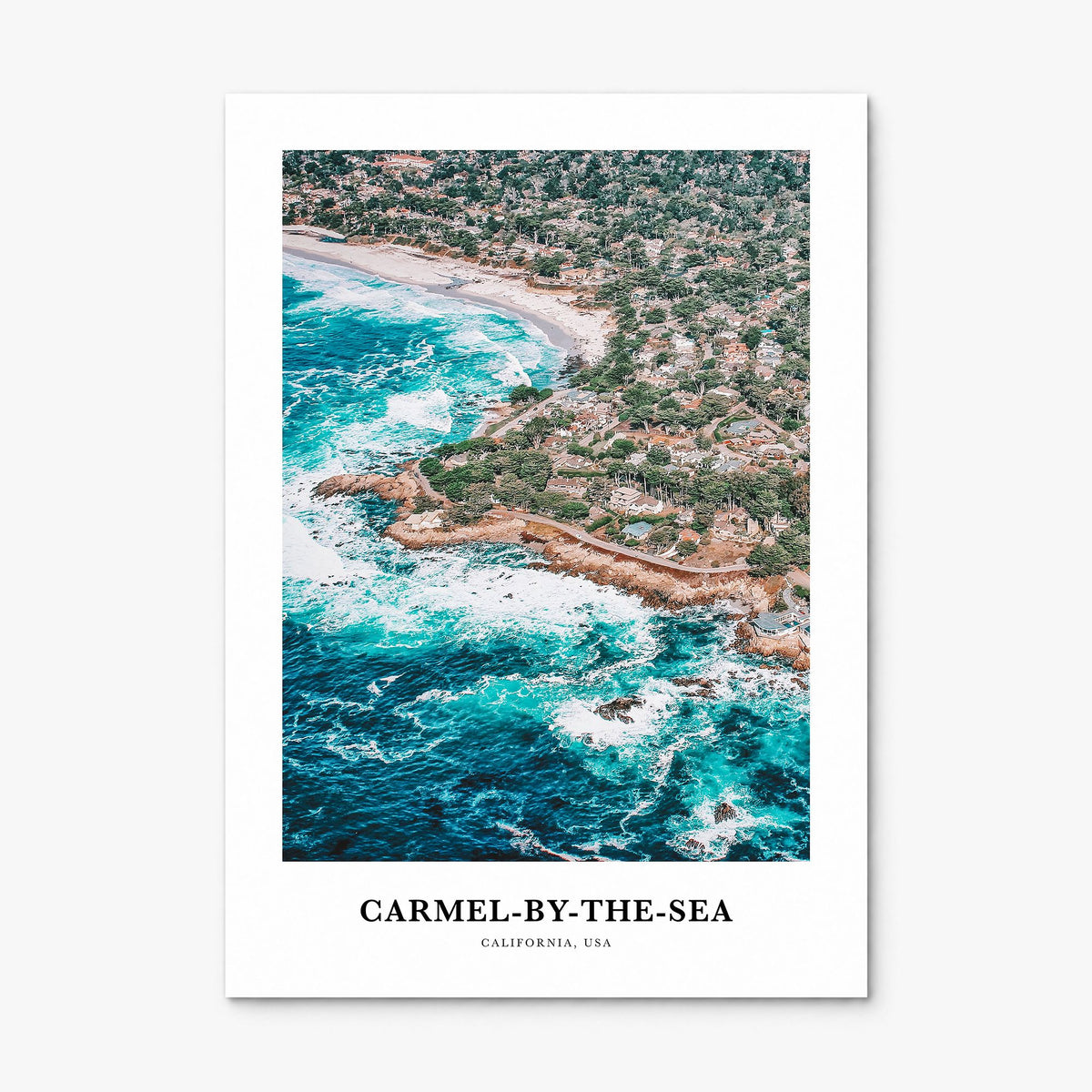 Carmel-by-the-Sea Classic Poster, print only (unframed)