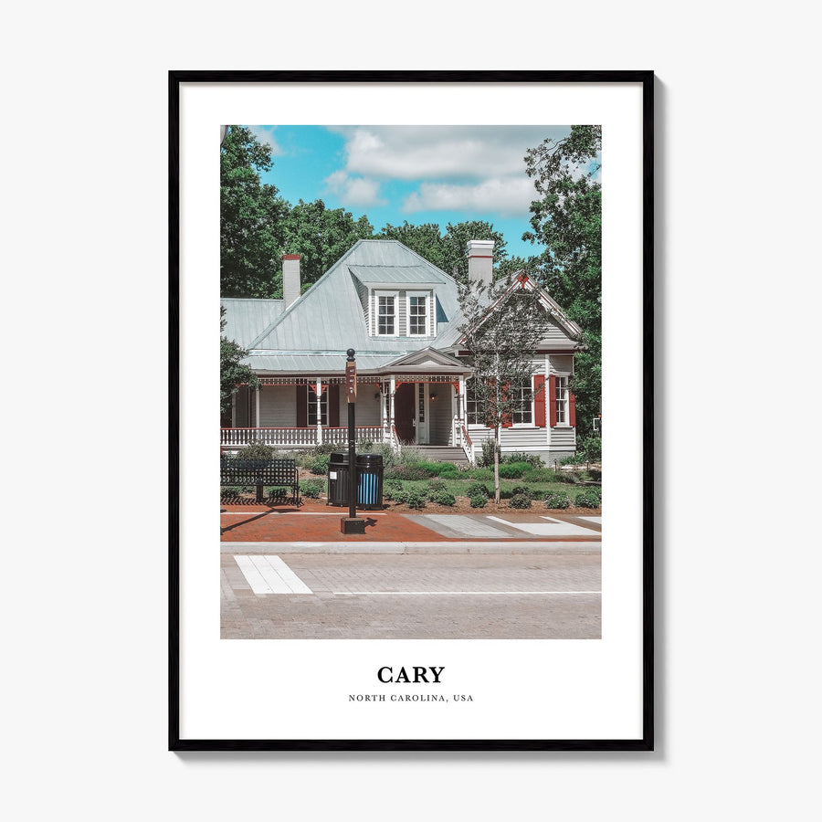 Cary Classic Poster, framed poster mockup