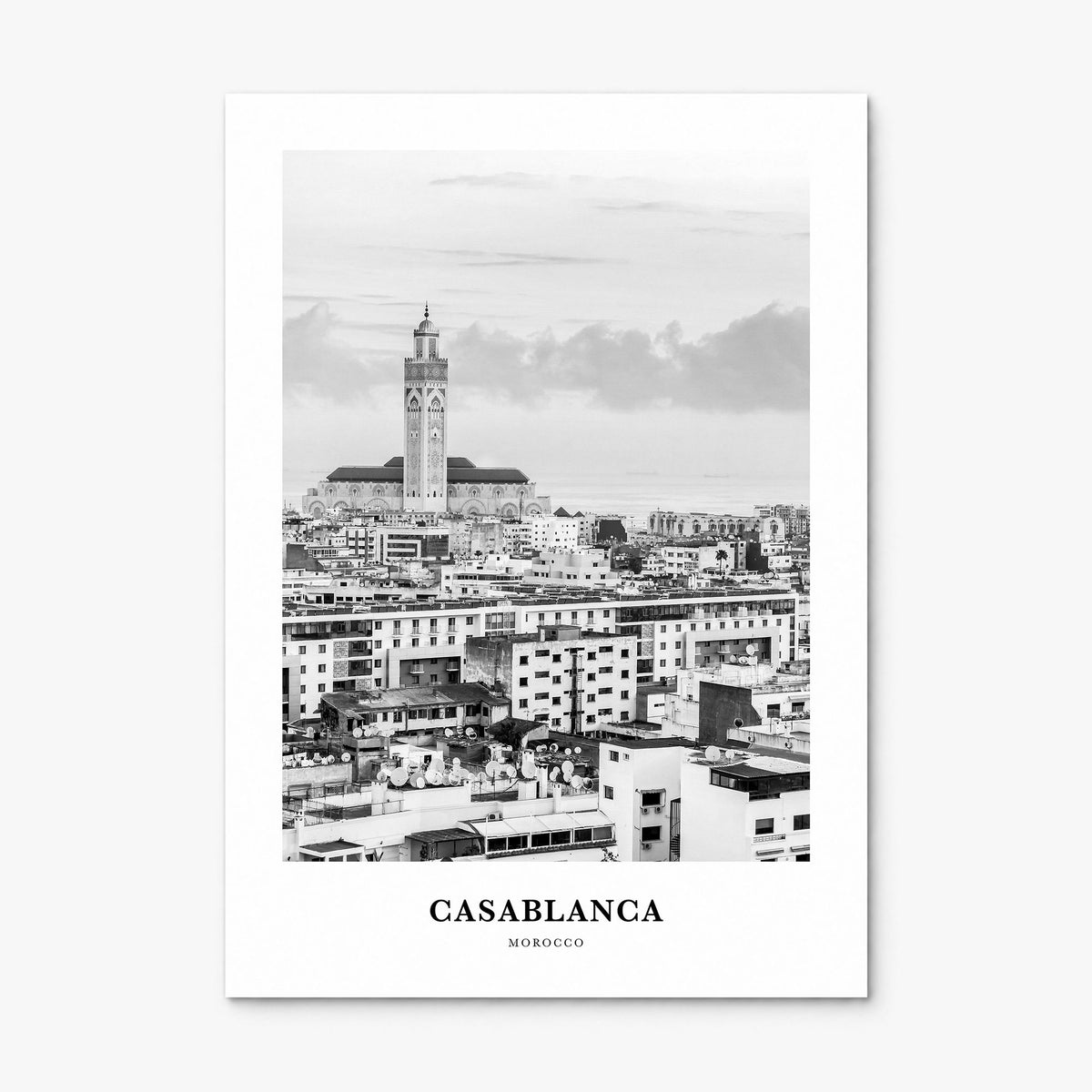 Casablanca Classic Poster, print only (unframed)