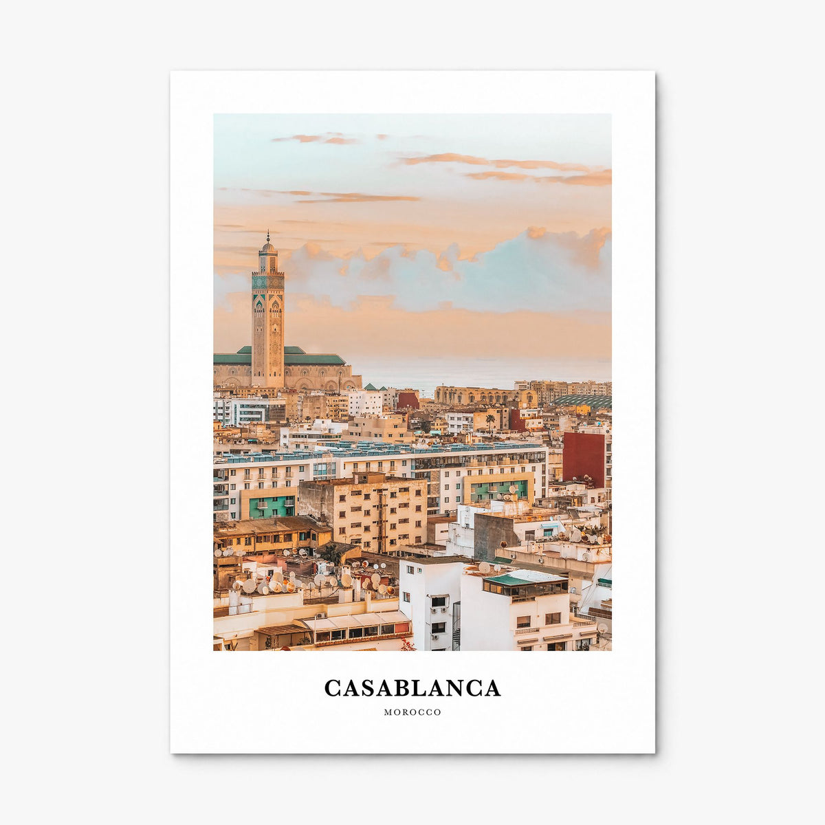 Casablanca Classic Poster, print only (unframed)