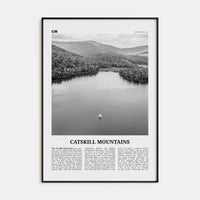 Catskill Mountains No 2 Poster None / 8x12 in Nbourhood Travel B&W Poster