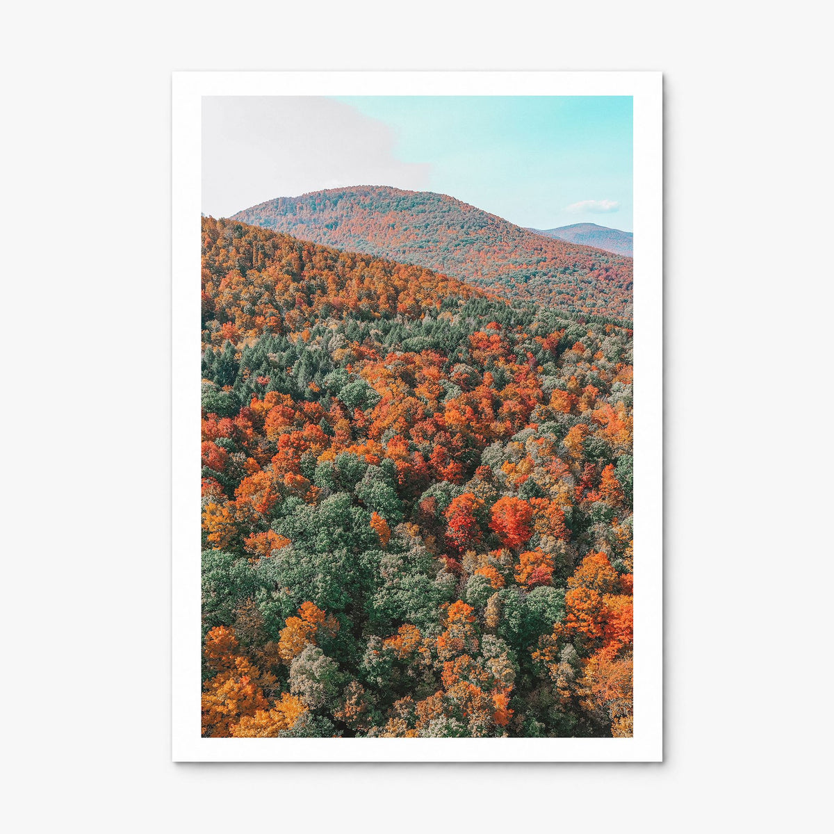 Catskill Mountains Photo No 2 Poster, print only (unframed), white border