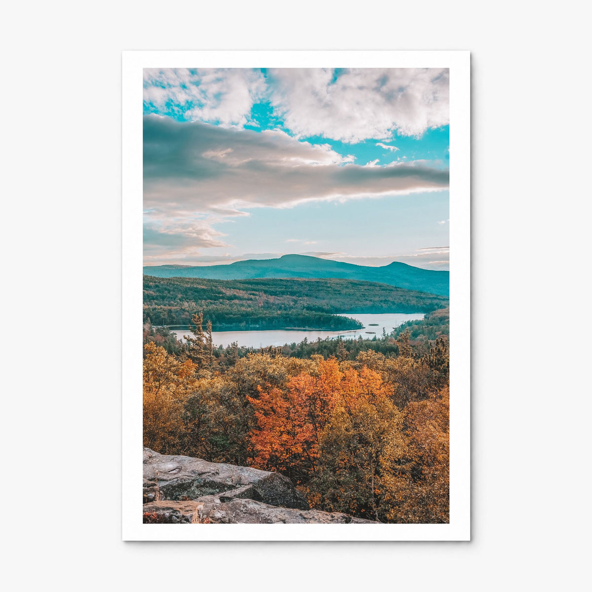 Catskill Mountains Photo No 4 Poster, print only (unframed), white border