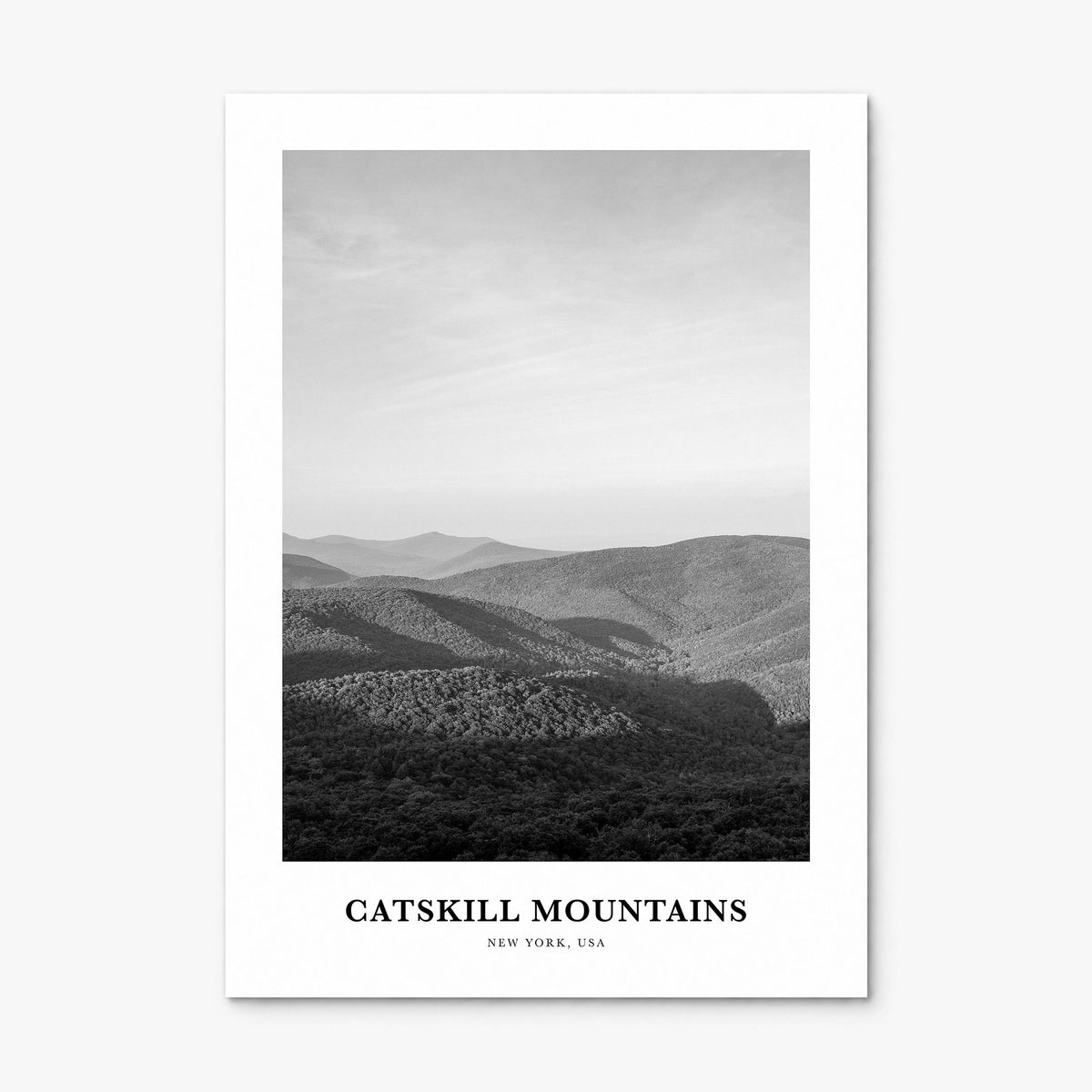 Catskill Mountains Classic No 1 Poster, print only (unframed)