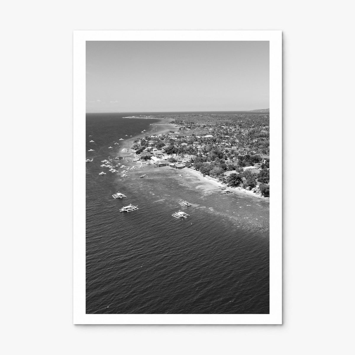 Cebu Photo Poster, print only (unframed), white border