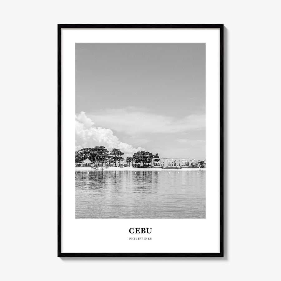 Cebu Classic No 1 Poster, framed poster mockup