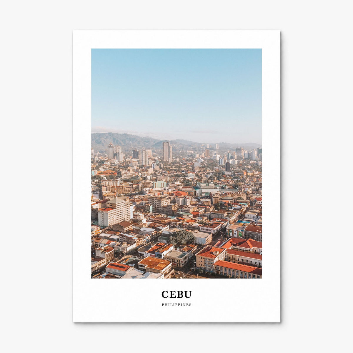 Cebu Classic Poster, print only (unframed)