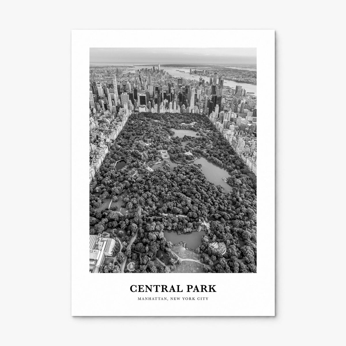 Central Park Classic Poster, print only (unframed)