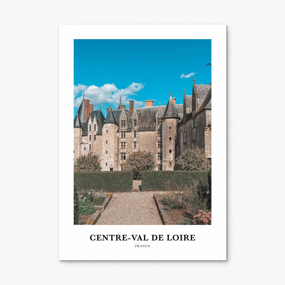 Centre-Val de Loire Classic Poster, print only (unframed)