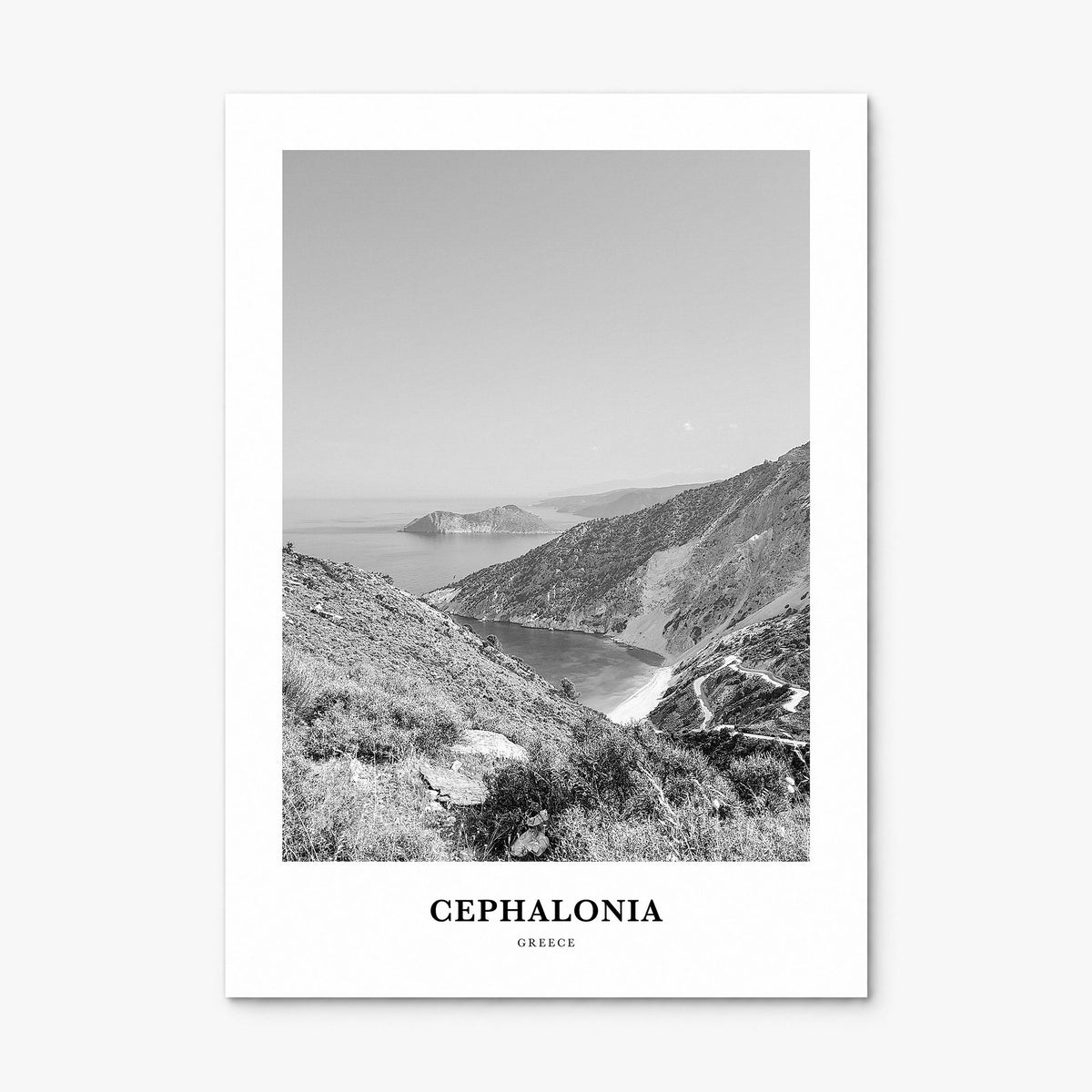 Cephalonia Classic Poster, print only (unframed)