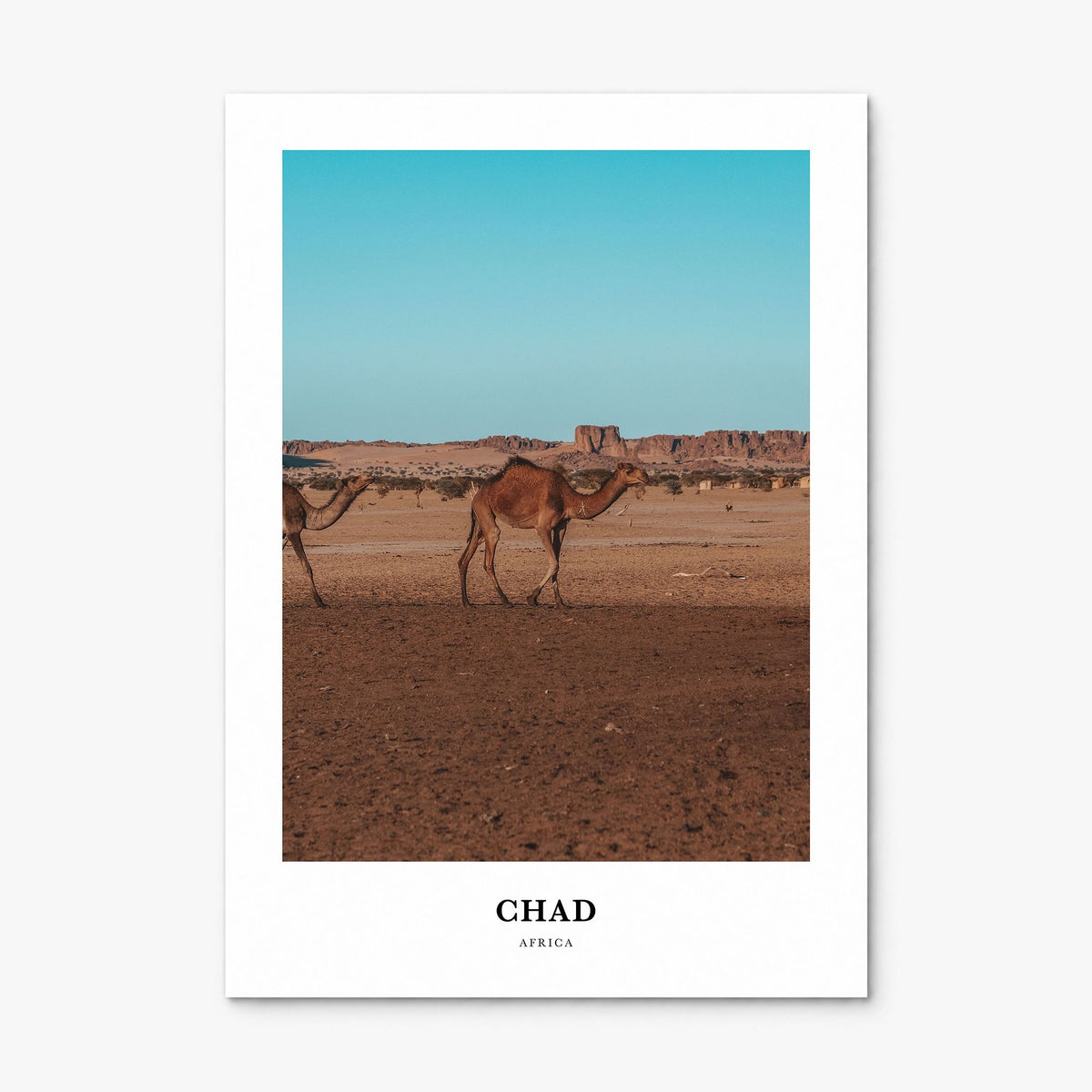 Chad Classic Poster, print only (unframed)