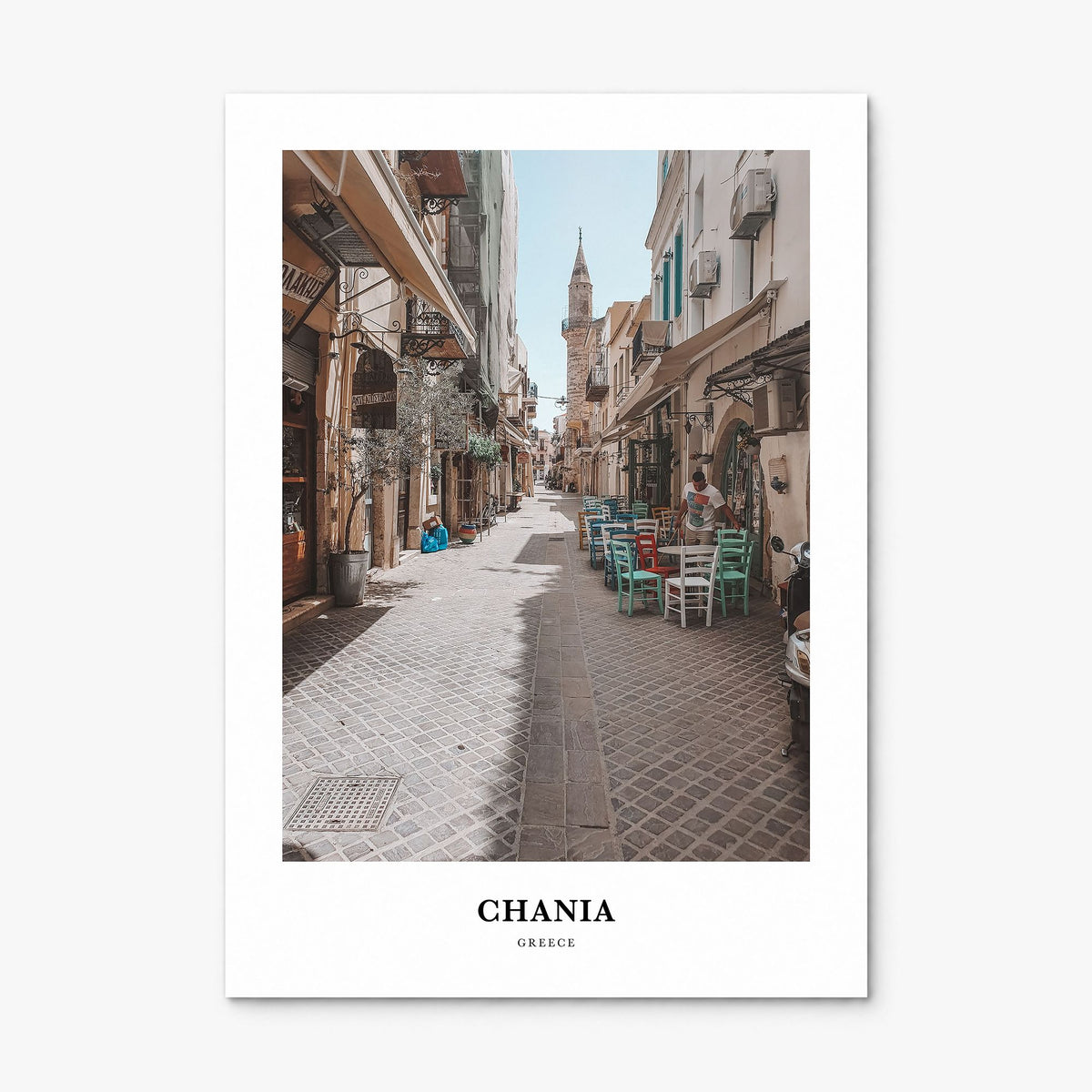 Chania Classic Poster, print only (unframed)