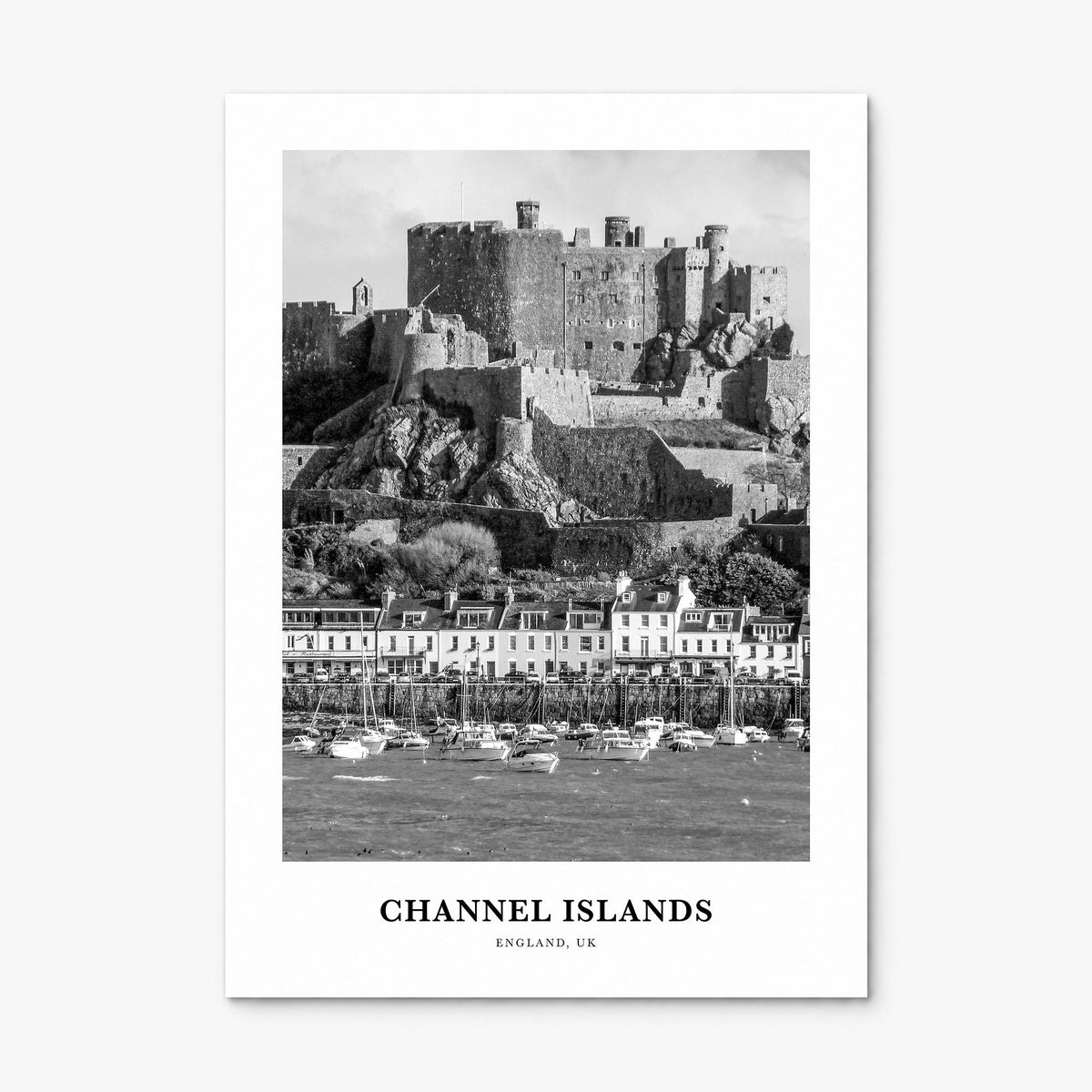 Channel Islands, England Classic Poster, print only (unframed)