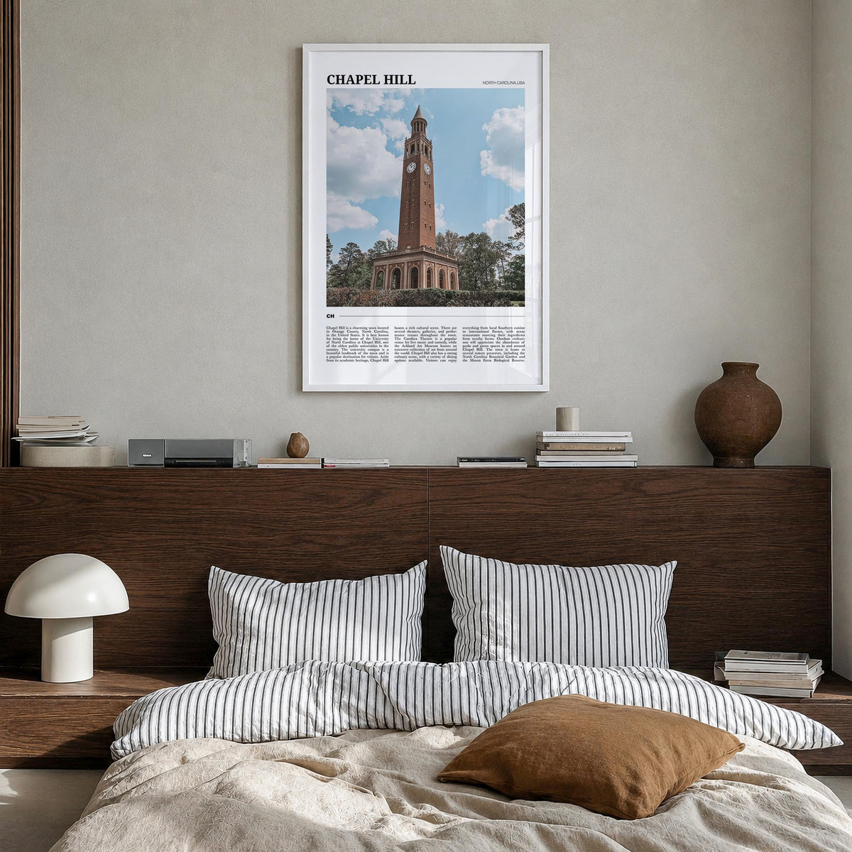 Chapel Hill Travel Poster