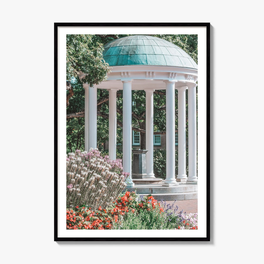 Chapel Hill Photo Poster, framed poster mockup, white border