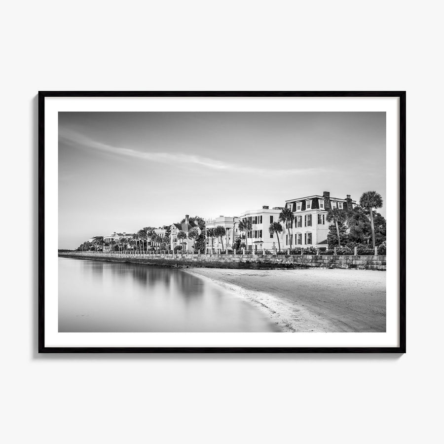 Charleston, South Carolina Photo Poster, framed poster mockup, white border