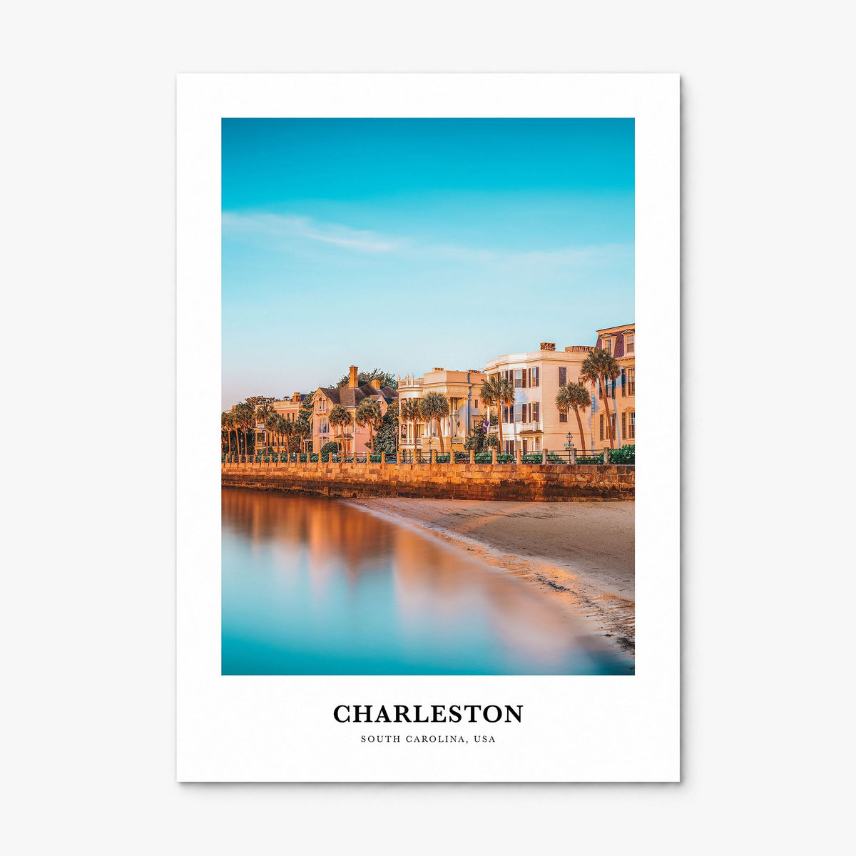 Charleston, South Carolina Classic No 3 Poster, print only (unframed)