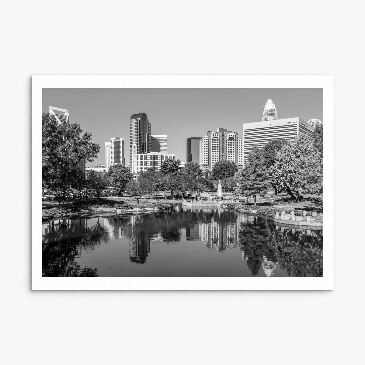 Charlotte Photo Poster, print only (unframed), white border