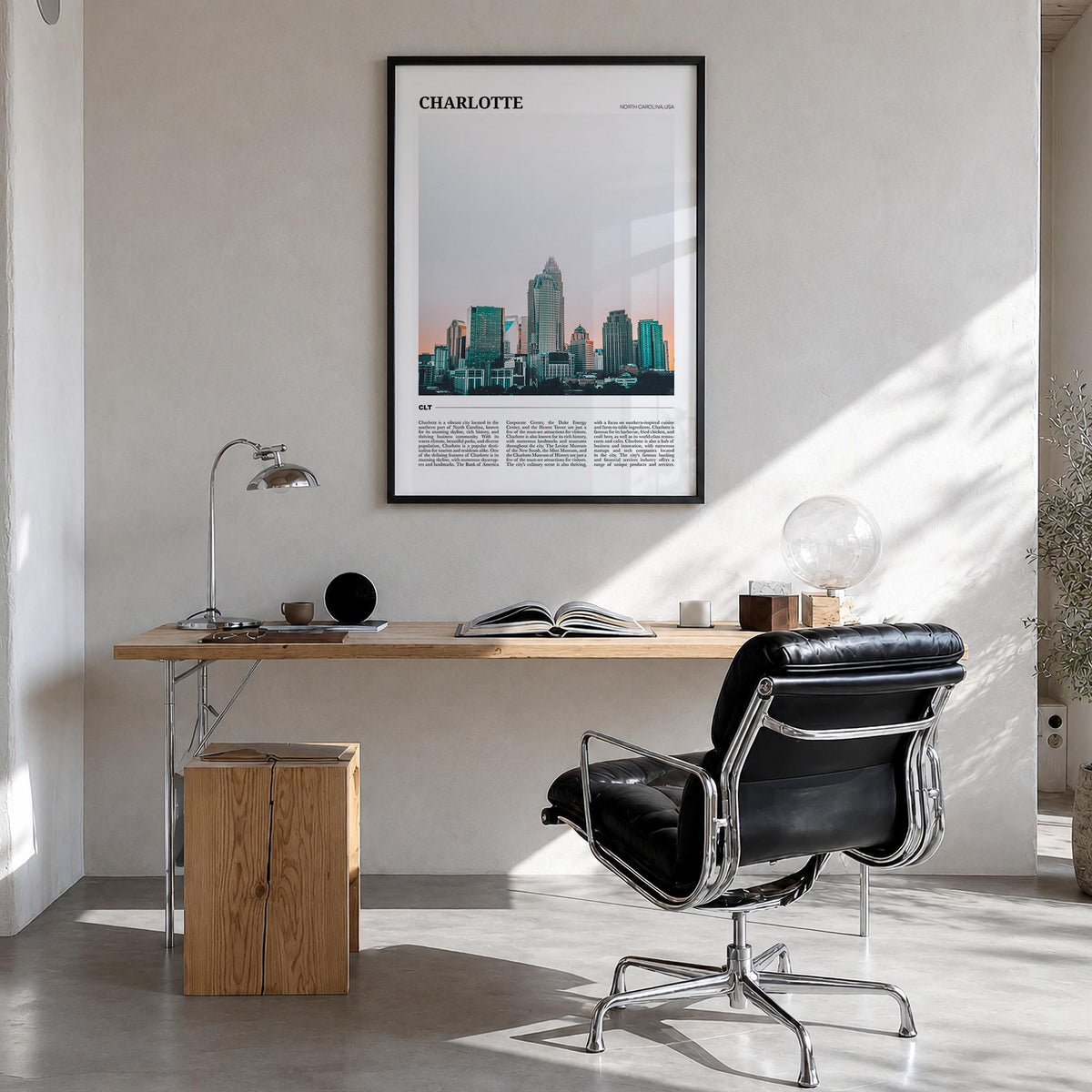 Charlotte Travel No 2 Poster