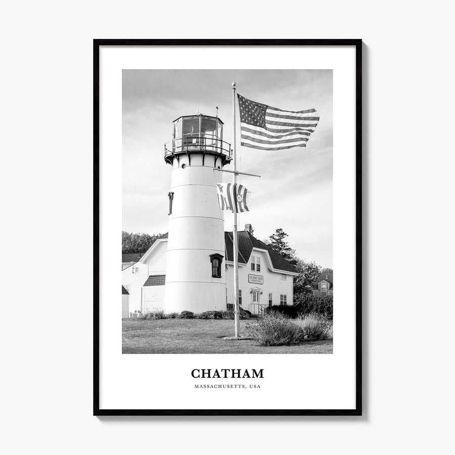 Chatham Classic Poster, framed poster mockup